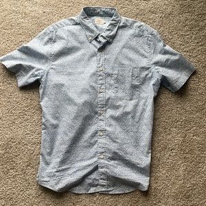 Men’s Faherty Short Sleeve Button Down size Large
